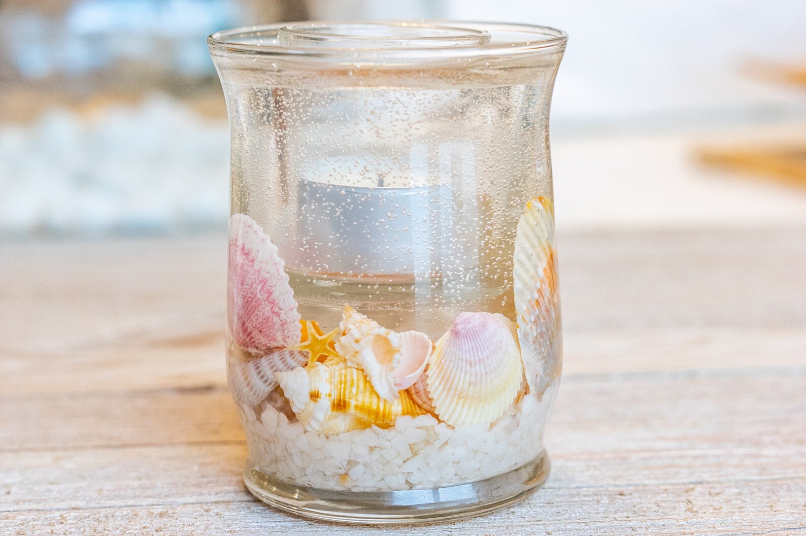 Ocean gel candle Forever gel candle Housewarming gift for Etsy