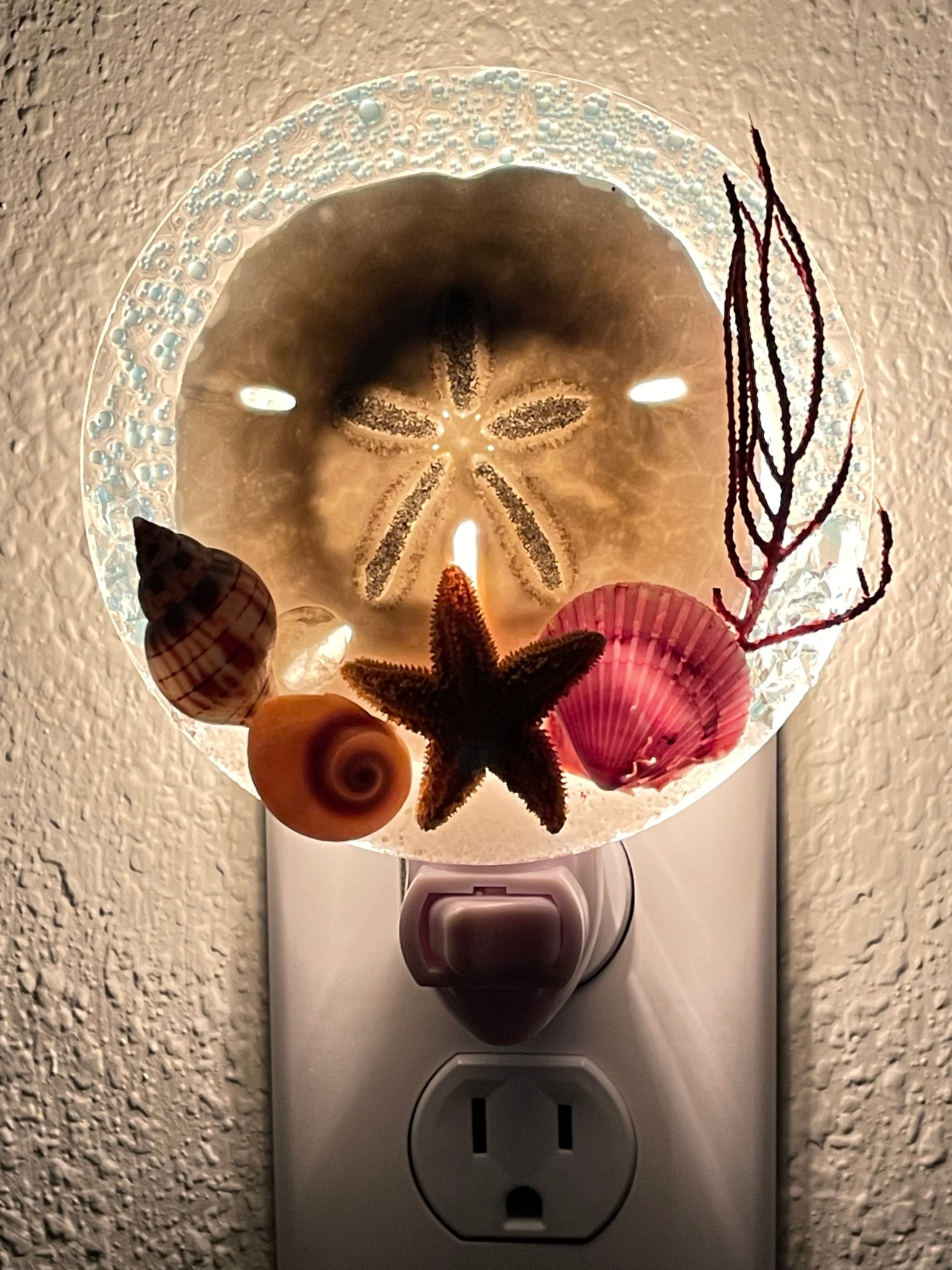 Night light plug in Coastal night light Beach night light Etsy