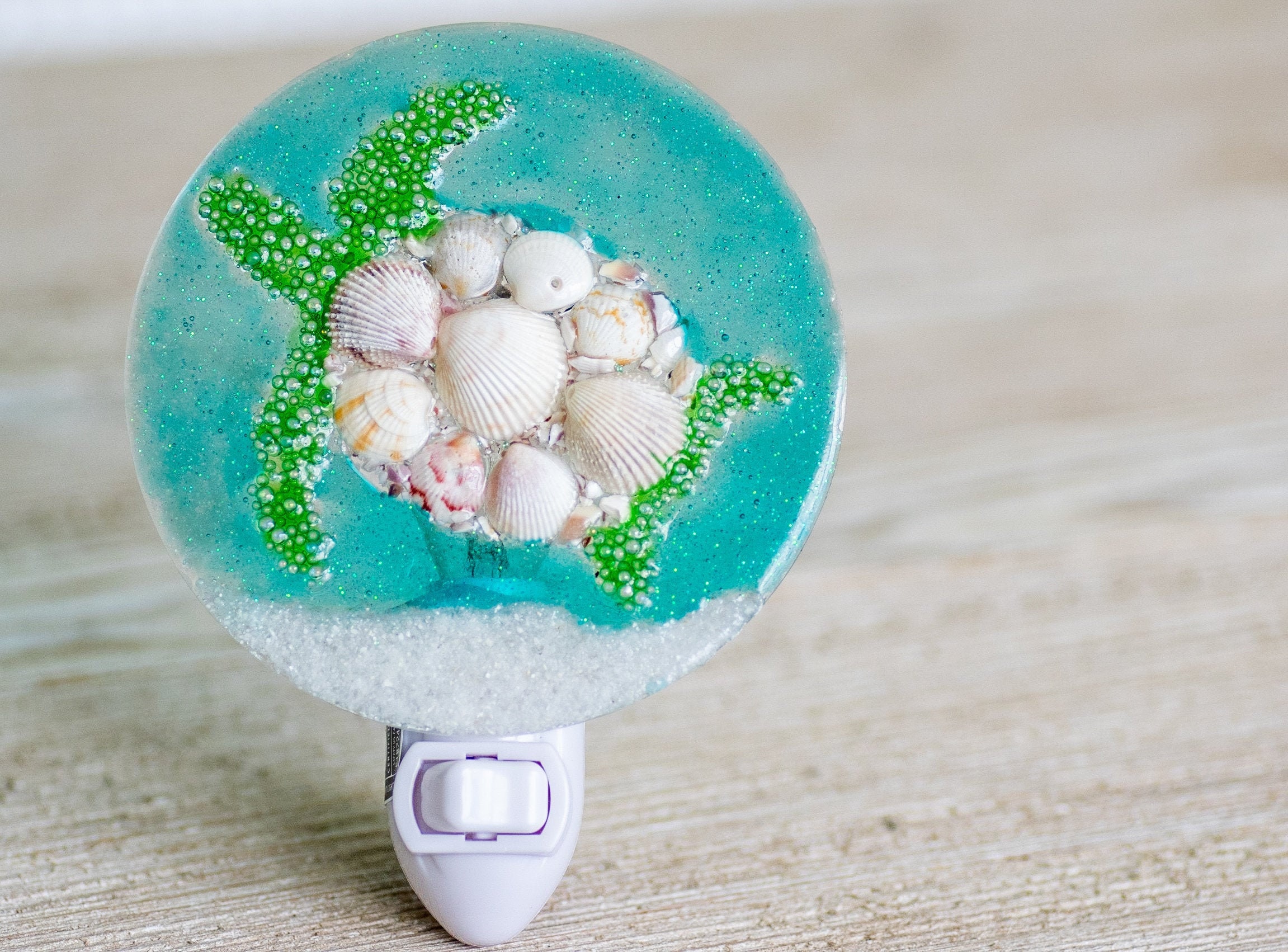Night light plug in Coastal night light Beach night light Etsy