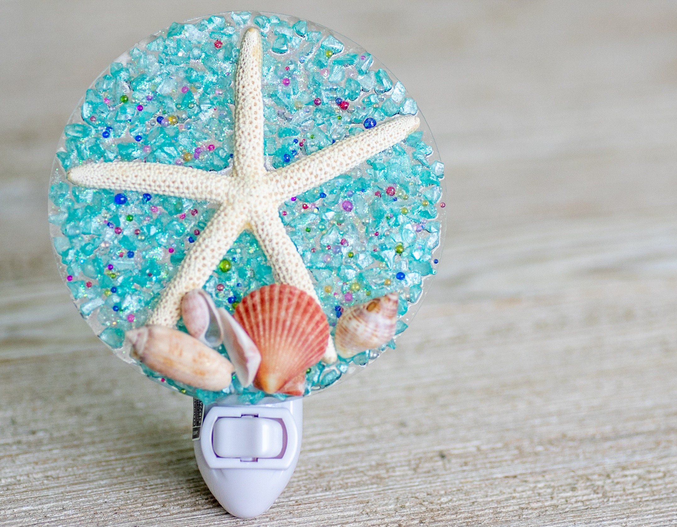 Night light plug in Coastal night light Beach night light Etsy