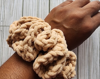 Crochet Scrunchies, Hair Ties & Elastics, Hair Accessories and bands, Gift for Girls, Gift for Her, Mother's Day Gift