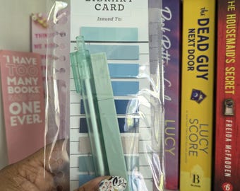 Green Tone Bookish Annotation Kit