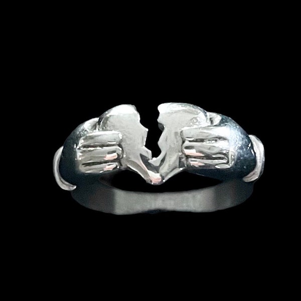 Heart Ring, Broken Heart Ring, Women’s Ring, Men’s Ring, Stainless Steel, Streetwear Ring, Signet Ring, Streetwear Jewelry