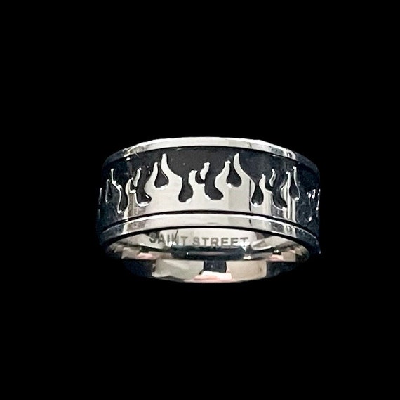 Steel flame best sale ring