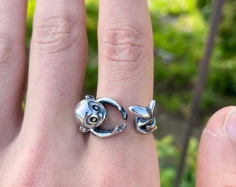 Monkey King Headband Toe Ring 925 Sterling Silver 6mm Sun Wukong Midi Band Adjustable Jewelry