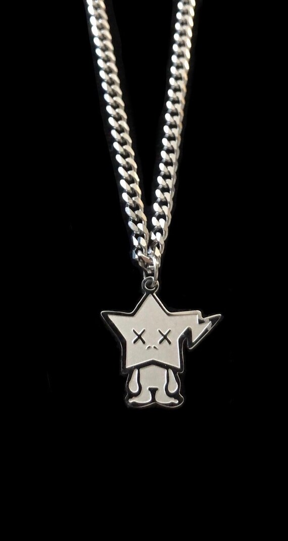 Star Necklace Moon Necklace Bape 