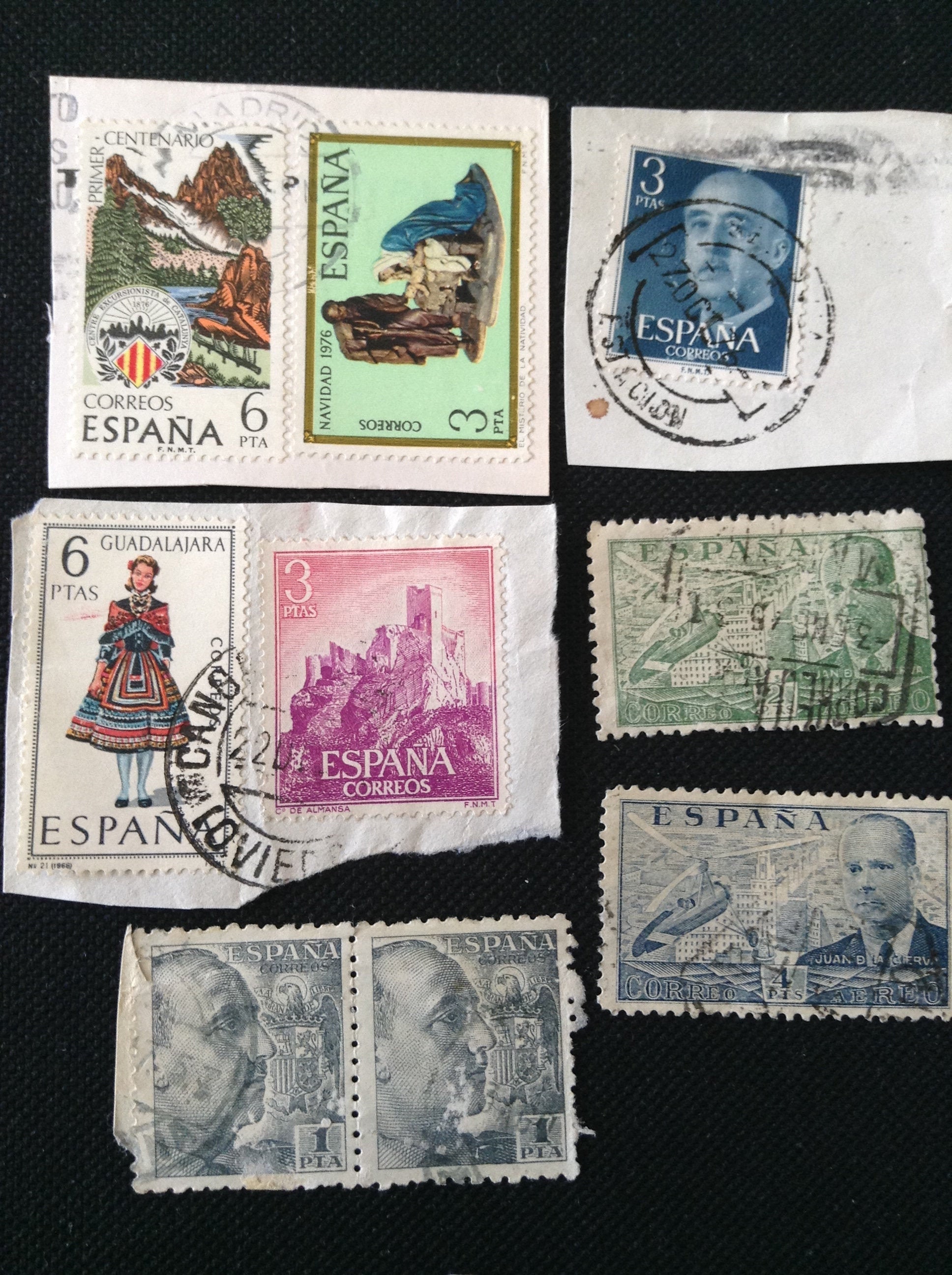Antique and Rare Postage Stamps Spain Etsy