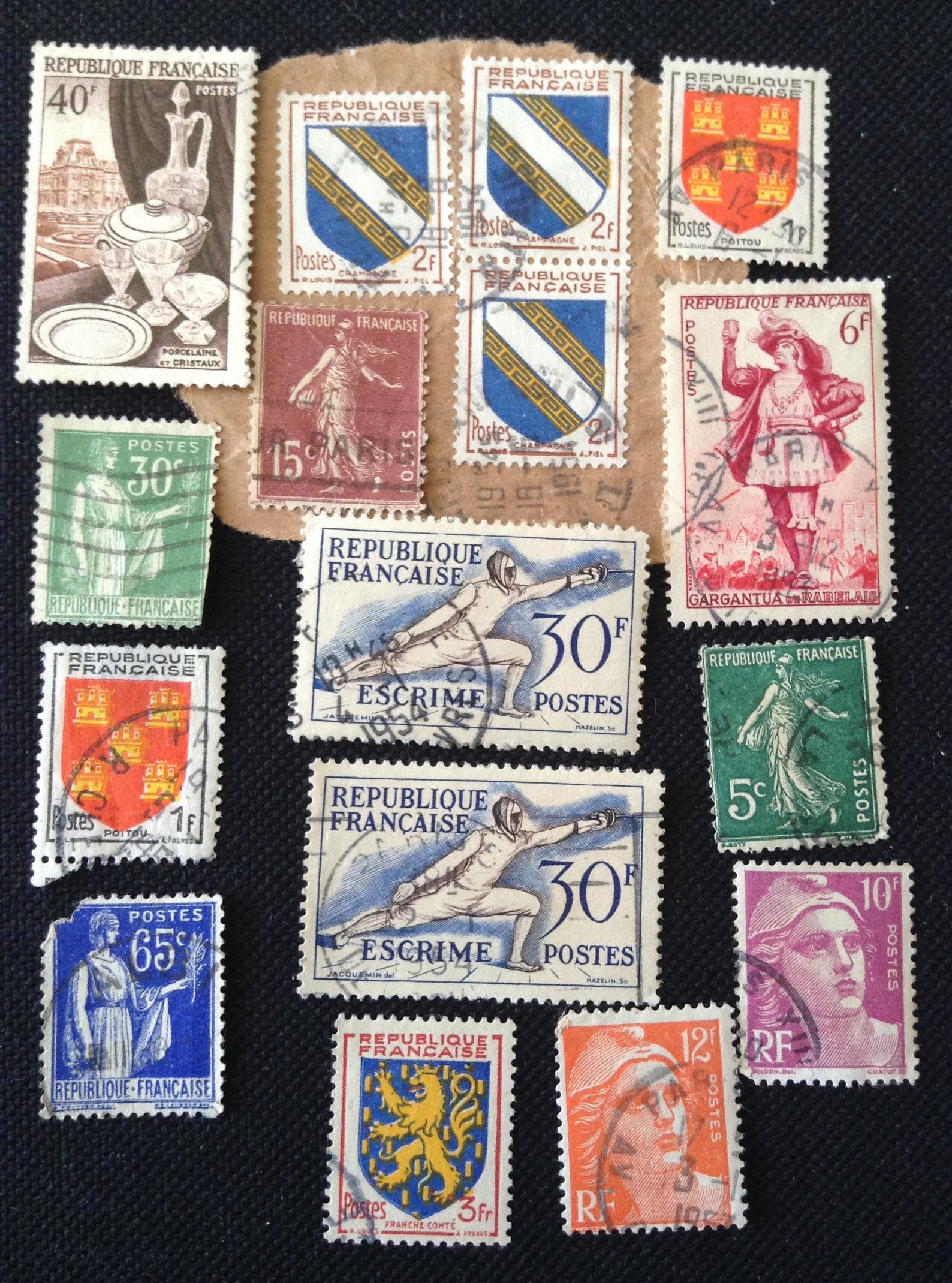 Antique and rare postage stamps French Etsy