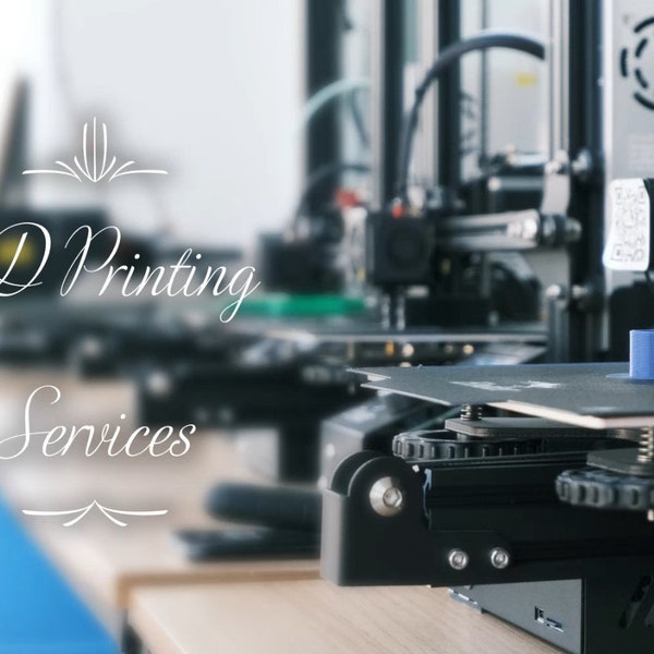 3D Printing Service - Use of FDM or Resin 3D Printer
