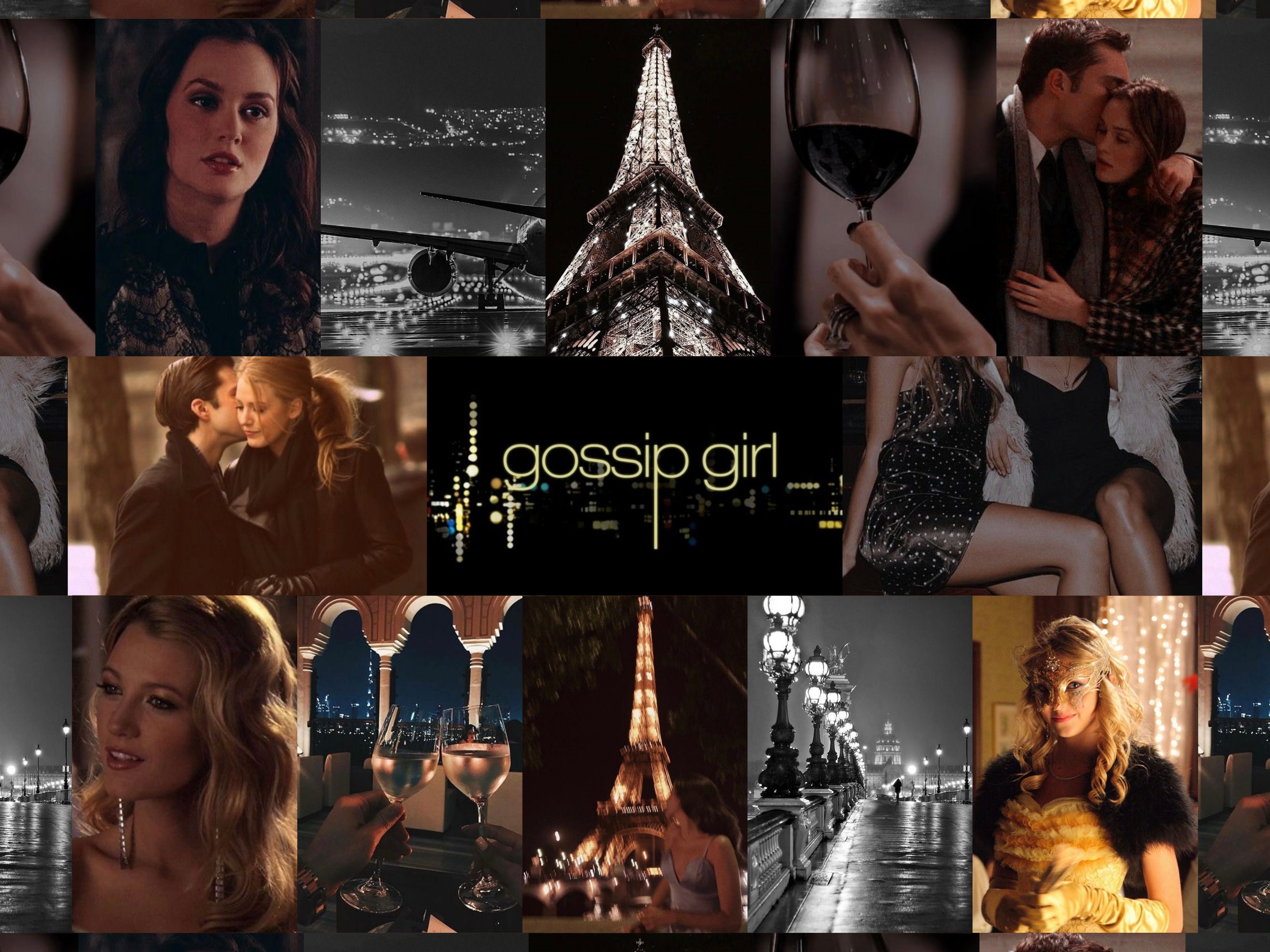 Gossip Girl Inspired Wall Collage Kit DIGITAL 90 Images Etsy