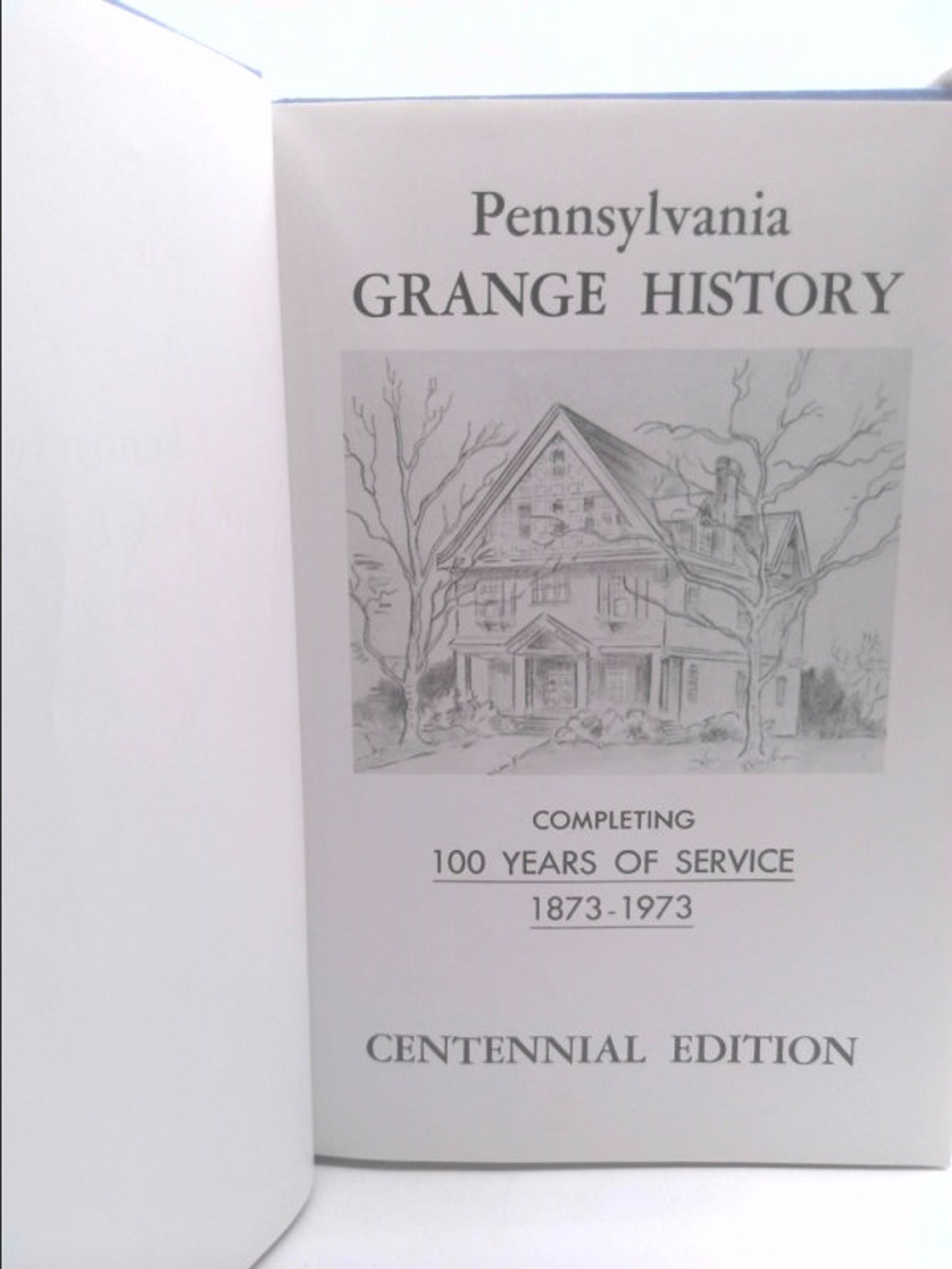 Pennsylvania State Grange History centennial Edition Etsy