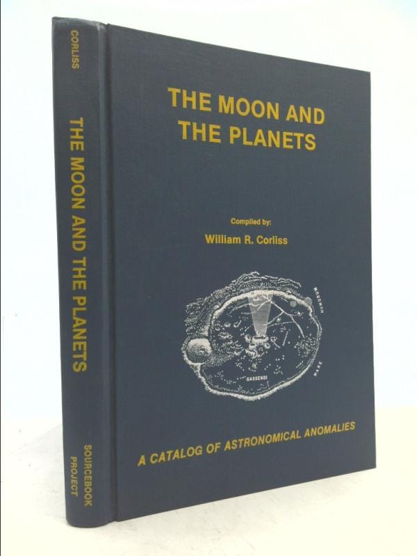 The Moon and the Planets: A Catalog of Astronomical