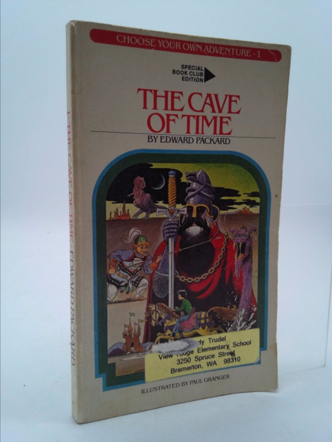 The Cave of Time choose Your Own Adventure 1 by Edward Etsy