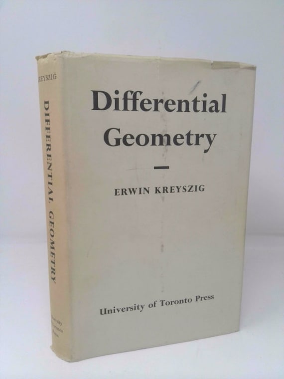 Differential Geometry by Erwin Kreyszig - Etsy
