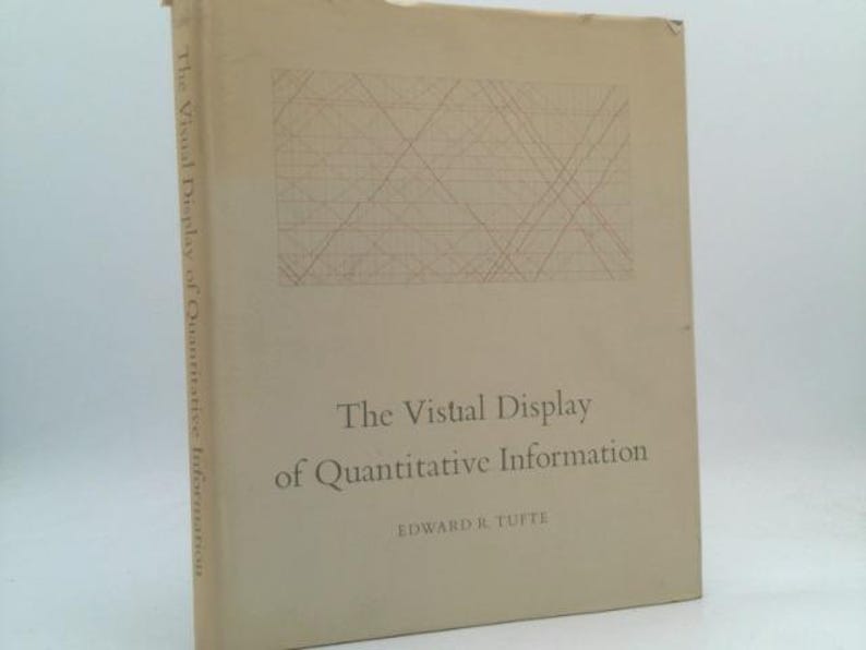 Quantative Visual Display The Visual Display of Quantitative Information by Edward R. Tufte - Etsy