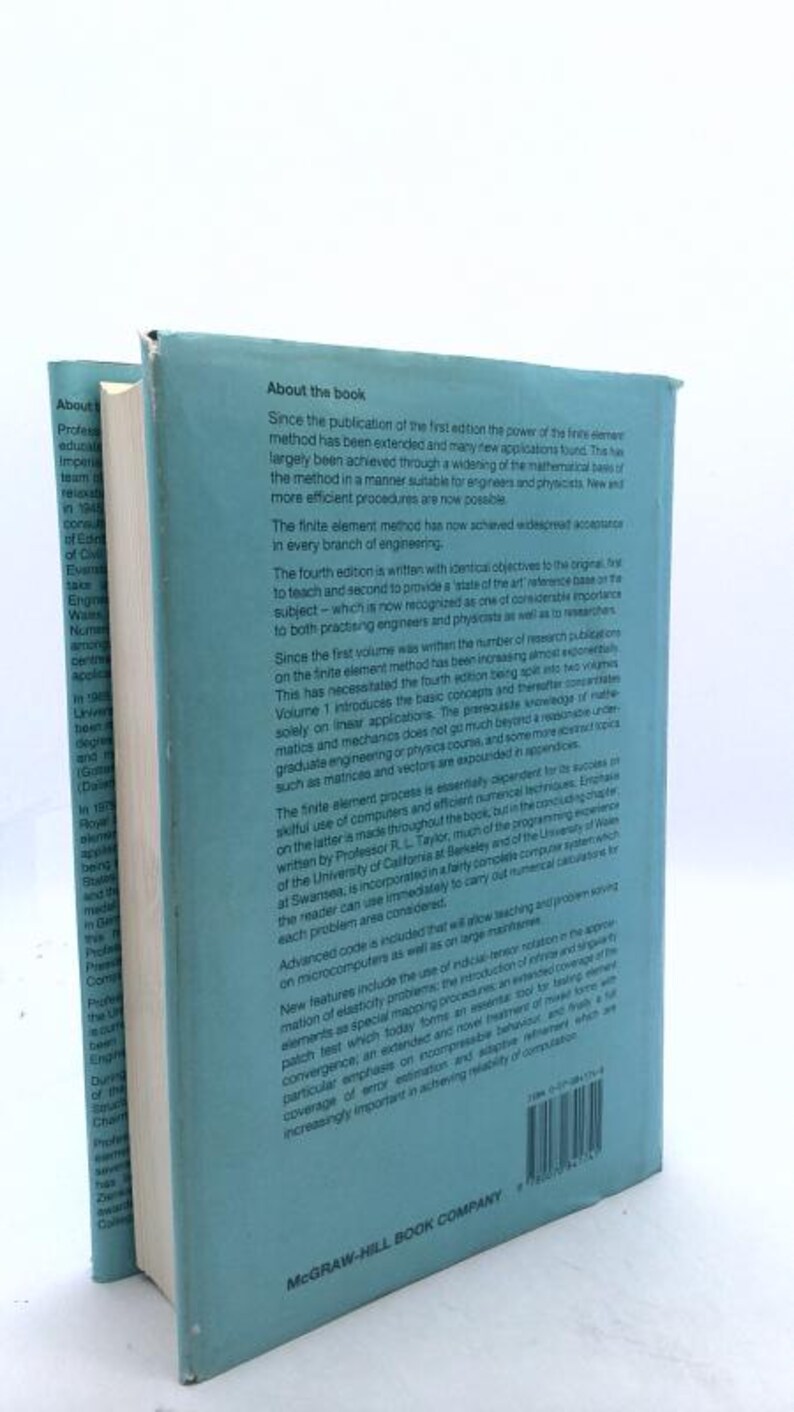 The Finite Element Method: Basic Formulation and Linear Problems by O. C. Zienkiewicz bild 3