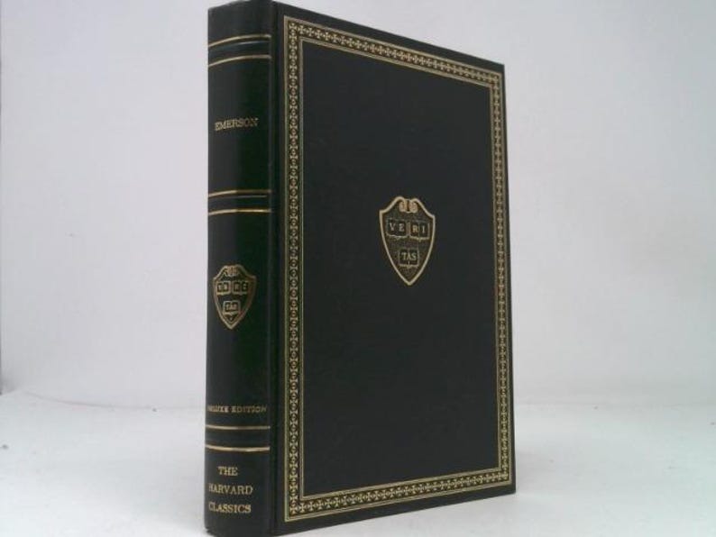 Emerson: Essays and English Traits (The Harvard Classics Series - Deluxe Edition, 62Nd Printing) by Ralph Waldo Emerson image 1