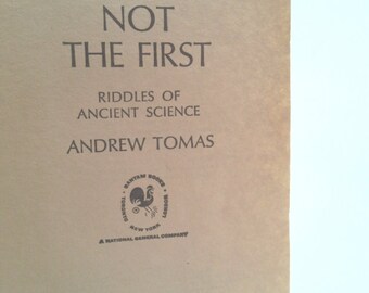 洋書 We Are Not the First by Andrew Tomas We Are Not The First by Andrew Tomas – Primrose Pages