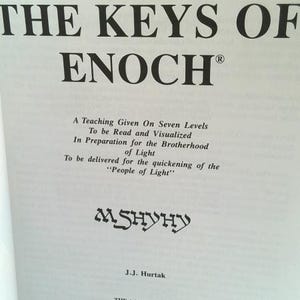 The Book of Knowledge: The Keys of Enoch by J. J. Hurtak PH.D. zdjęcie 2