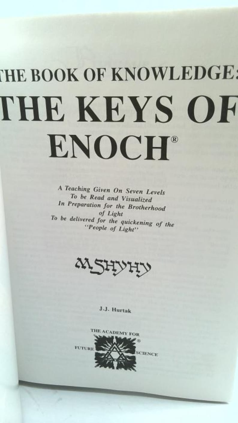 The Book of Knowledge: The Keys of Enoch by J. J. Hurtak PH.D. zdjęcie 2