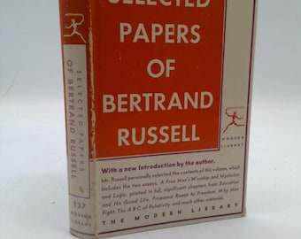 Selected Papers of Bertrand Russell (The Modern Library, No. 137) by Bertrand Russell