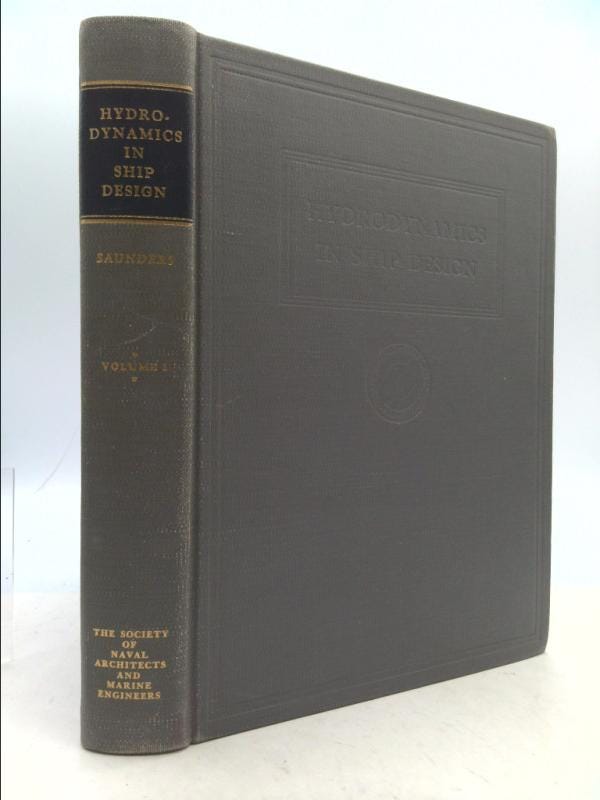 Hydrodynamics in Ship Design by Harold Eugene Saunders - Etsy