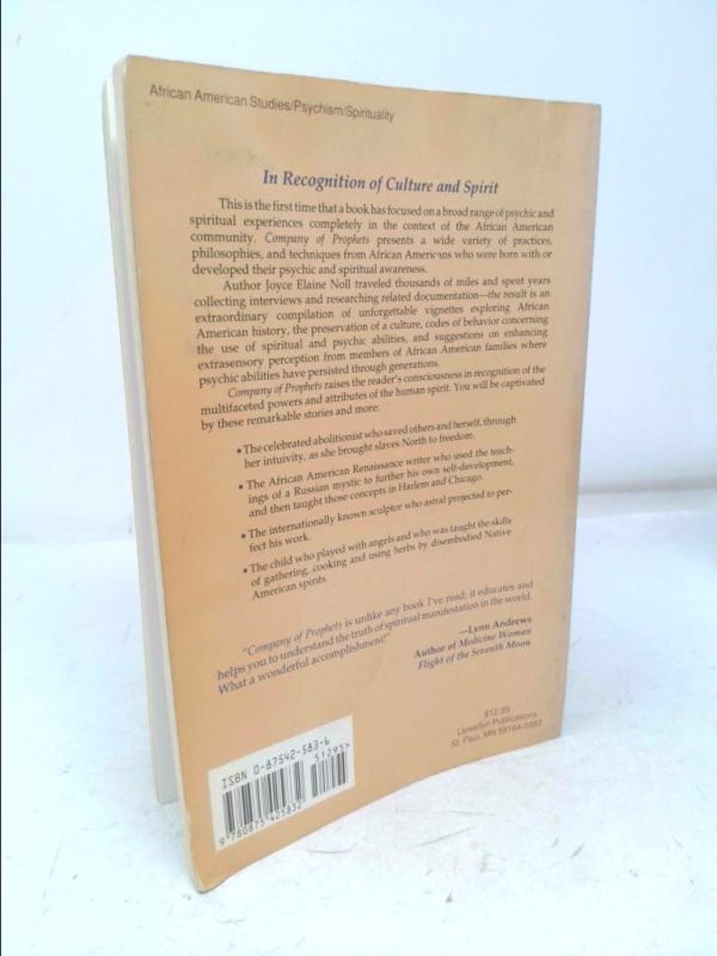 Company of Prophets: African American Psychics, Healers & Visionaries by Joyce Elaine Noll Bild 5