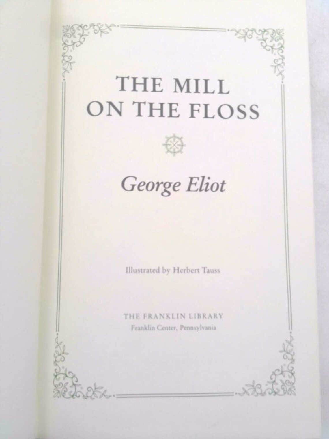 mill on the floss novel