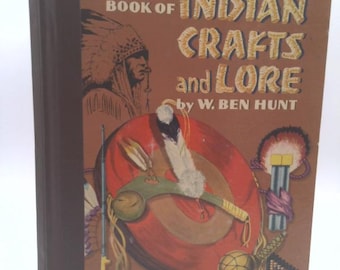 Golden Book of Indian Crafts and Lore by W. Ben Hunt - Etsy
