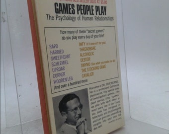 Games People Play: the Psychology of Human Relationships by - Etsy Games People Play: the Psychology of Human Relationships by - Etsy