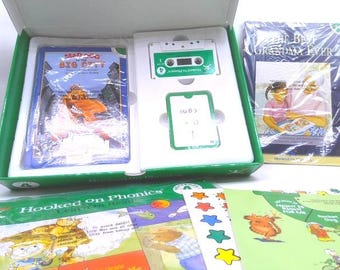 Hooked on Phonics Learn to Read Set Levels 2-5 Books Cassettes