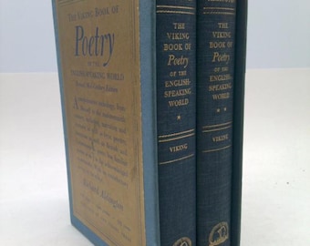 The Viking Book of Poetry of the English-Speaking World. Revised, Mid-Century Edition. [2-Volume Boxed Set] by unknown author