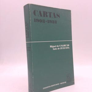 Cartas (1903/1933). Recopilacion, Prologo Y Notas De C. De Zulueta. Nota Biografica De A. Jimenez-Landi [Paperback] [Jan 01, 1972] Unamun...
