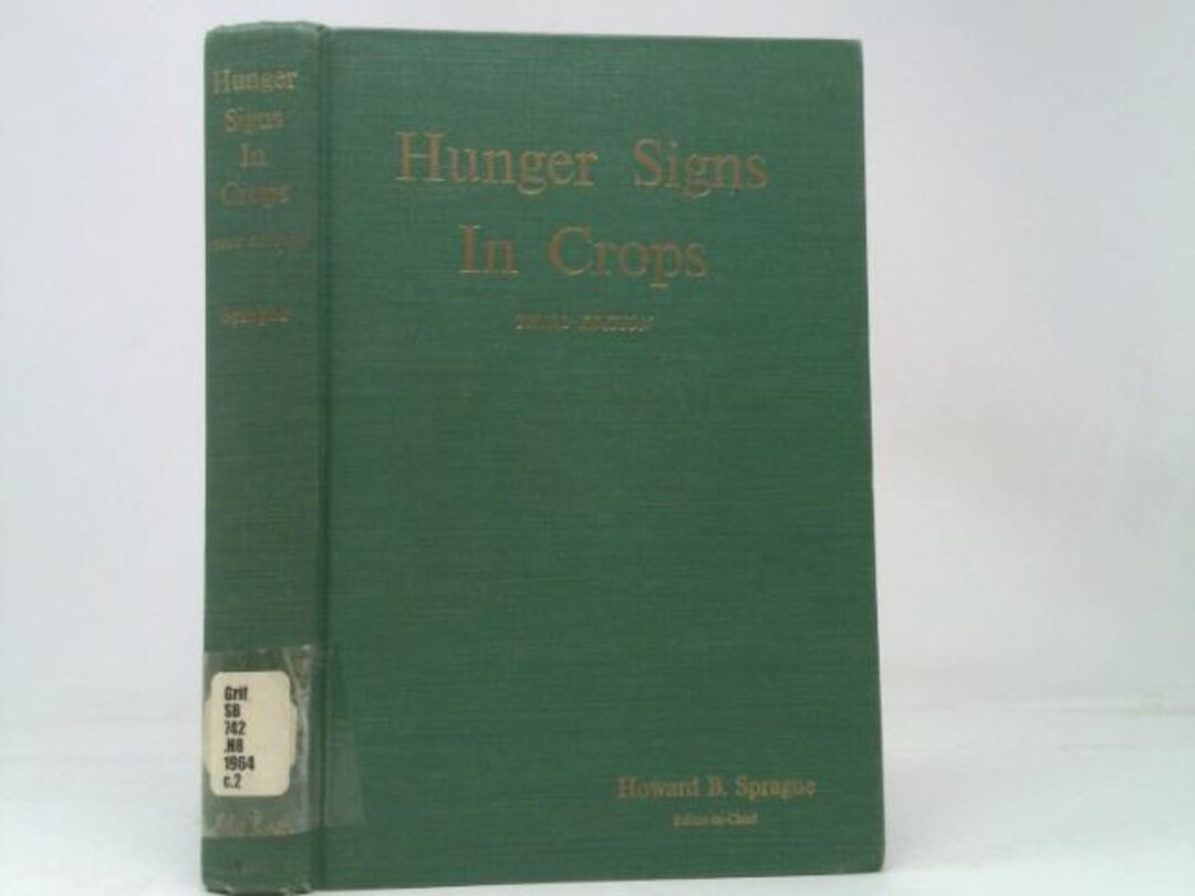 Hunger Signs in Crops a Symposium - Etsy
