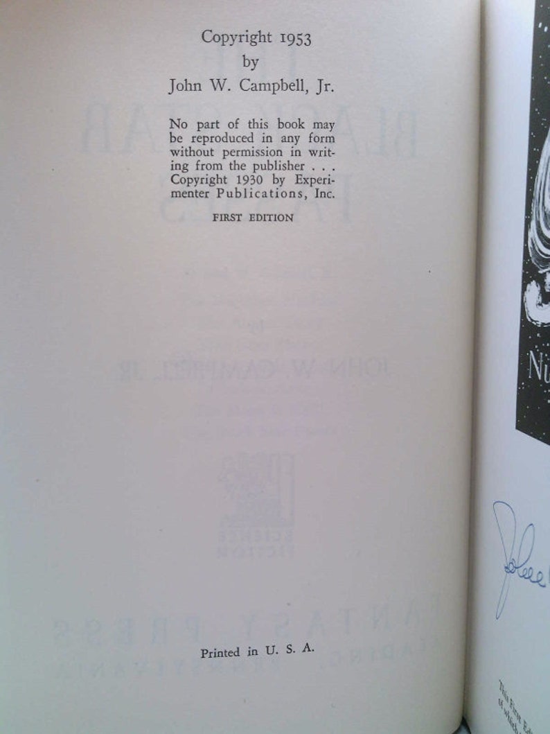 The Black Star Passes by John W. Campbell Jr. Bild 6