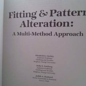 Ajuste y alteración de patrones: un enfoque multimétodo por Elizabeth G. Liechty imagen 3