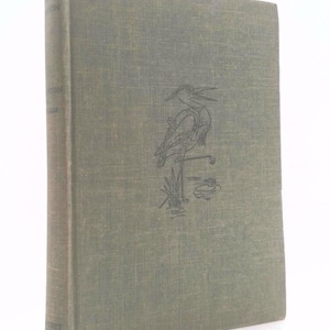 Longlegs the Heron. Smiling Pool Series. Burgess Quaddies Trade Mark by Thornton W. Burgess