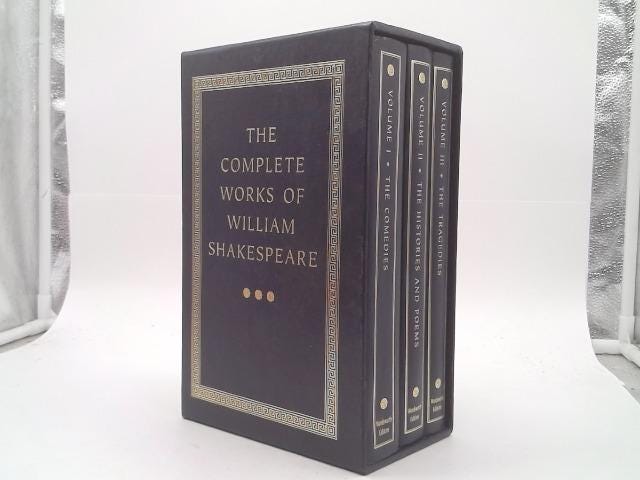 Shakespeare Three Volumes - Etsy