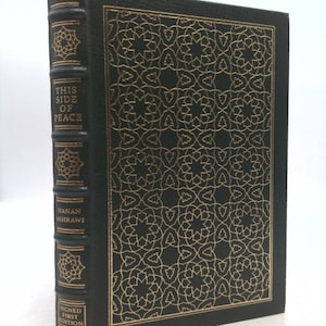 This Side of Peace [Signed Easton Press] by Hanan. Ashrawi