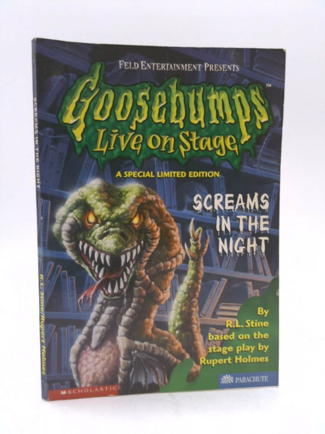 Goosebumps Live on Stage Screams in the Night by R. L. Stine Etsy