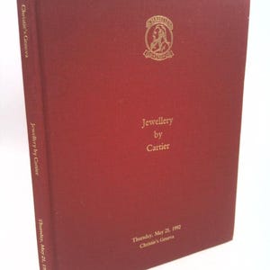 Jewellery by Cartier (May 21, 1992 Auction Sale) by Christie's