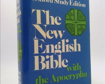 The New English Bible With the Apocrypha, Oxford Study Edition by Oxford University Press