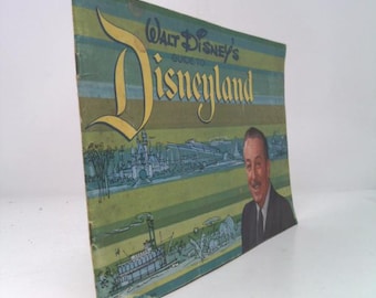 Walt Disney's 1961 Guide to Disneyland - Etsy