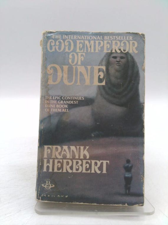 洋書 God Emperor of Dune Frank Herbert God Emperor Dune/int by Frank Herbert - Etsy