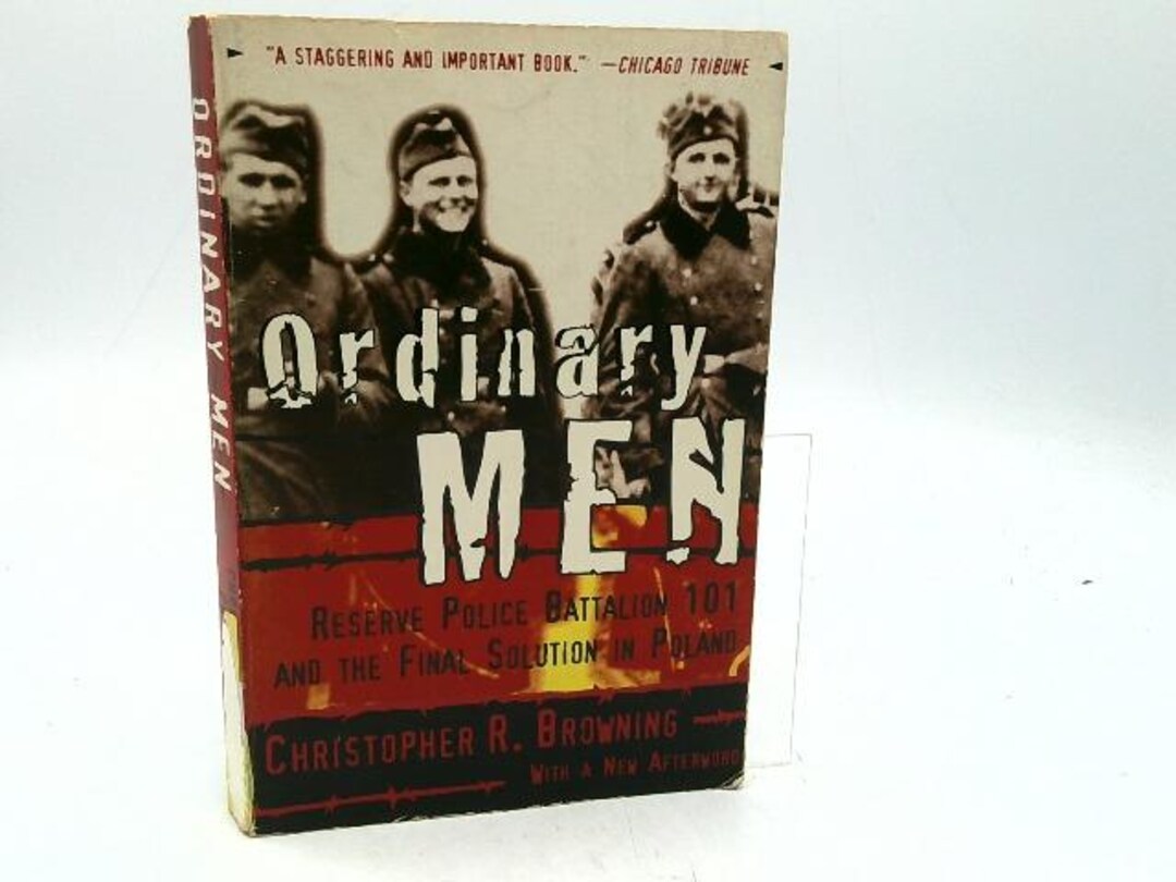 Ordinary Men by Christopher R. Browning - Etsy