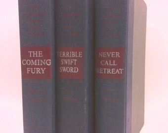 The Centennial History of the Civil War (3 Volume Set) by Bruce Catton