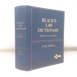Black's Law Dictionary With Pronunciations (5Th Edition) by MA Henry Campbell Black Bild 1