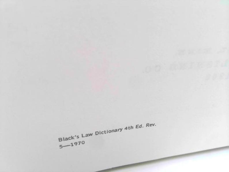Black's Law Dictionary Revised Fourth Edition by Henry Campbell Black image 3