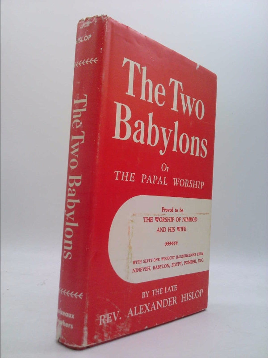 The Two Babylons (2nd( Second Edition by Rev. Alexander Hislop - Etsy