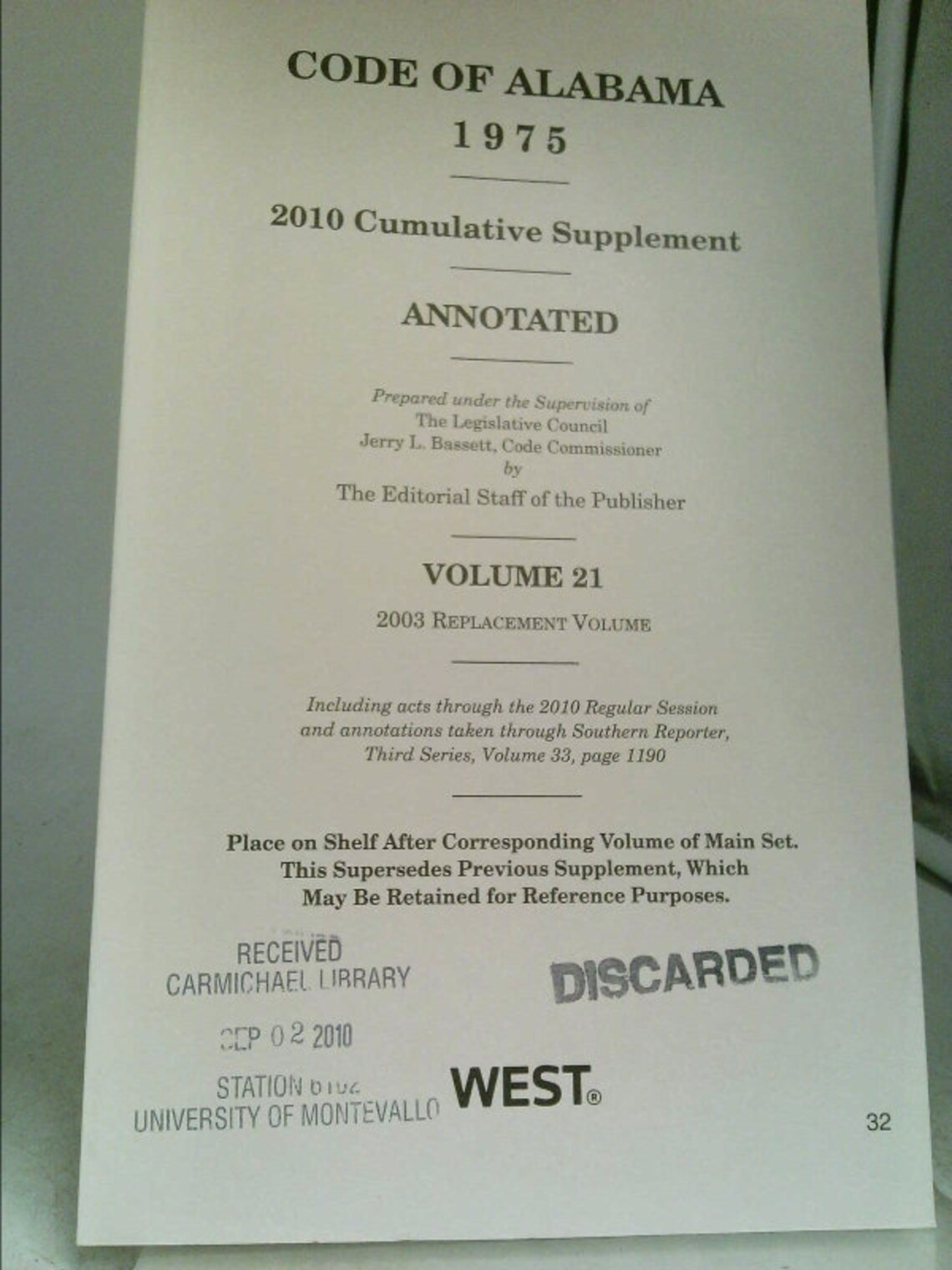 Code of Alabama 1975 Volume 21 Title 40. Revenue and Etsy